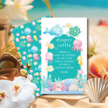 Under The Sea Adventure Diaper Raffle
