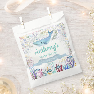 Under The Sea Any Age Birthday Party Favour Bag