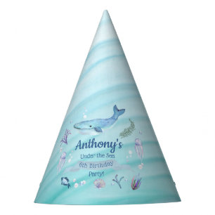 Under The Sea Any Age Birthday Party Hat