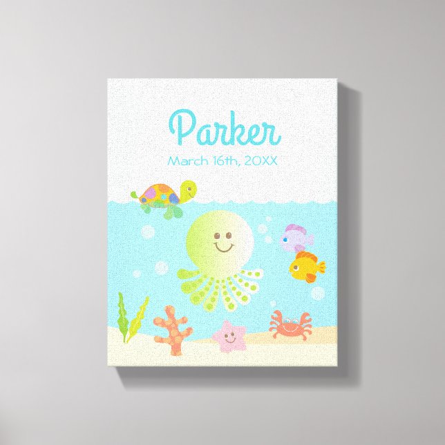 Under the Sea Baby Nursery Decor (Front)