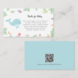 Under the Sea Baby Shower Guess How Many Game Card