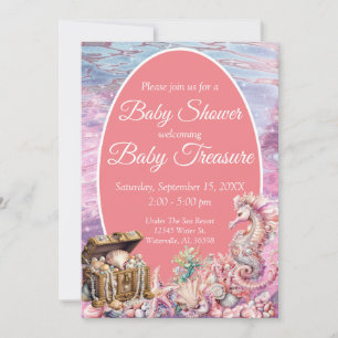 Under The Sea Baby Shower Invitation