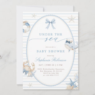 Under the Sea Baby Shower Invitation