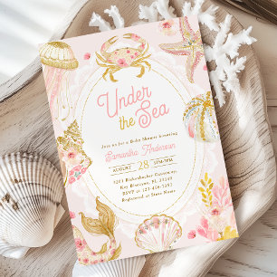 Under the Sea Baby Shower Invitation