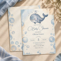 Under the Sea Baby Shower Invitation