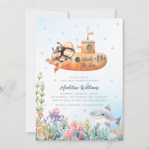 Under the Sea Baby Shower Invitation