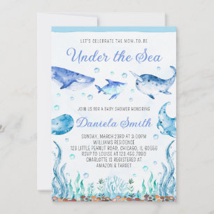 Under the Sea Baby Shower Invitation