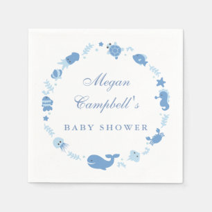 Under The Sea Baby Shower Napkins