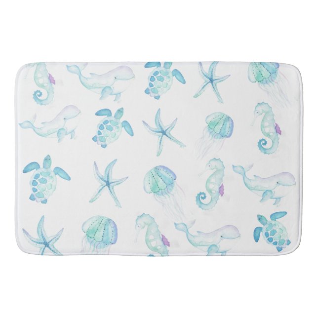Under The Sea Bath Mat (Front)