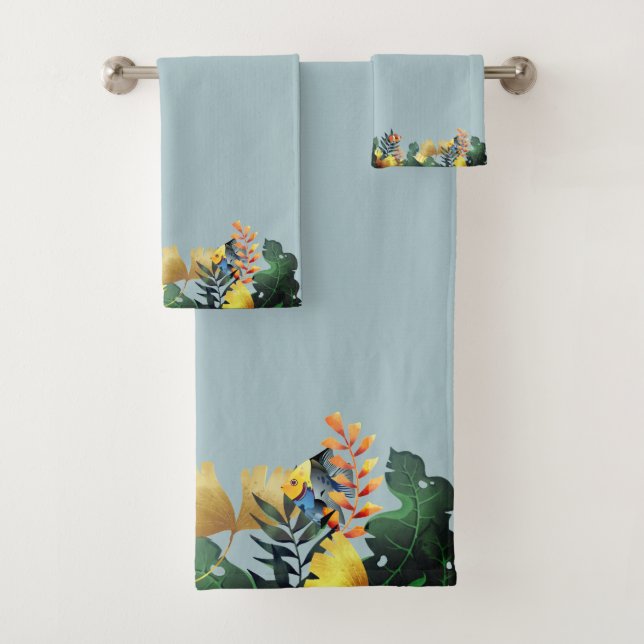 Under The Sea Bath Towel Set (Insitu)