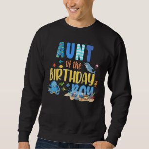 Under The Sea Birthday Fish Aquarium Animals Party Sweatshirt