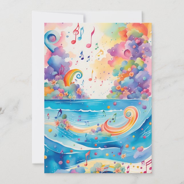 Under the Sea Birthday Invitation (Front)