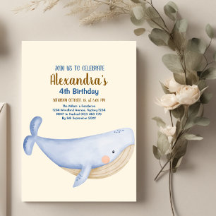  Under the Sea Birthday Invitation