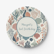 Under the Sea Birthday, Ocean Whispers Pattern