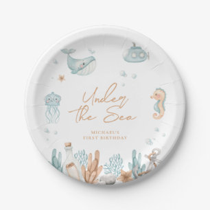 Under the Sea Birthday Paper Plate