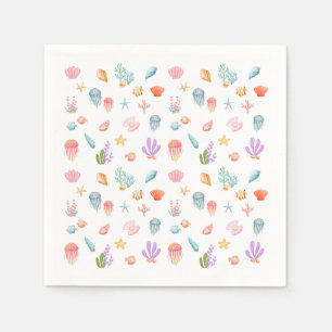 Under The Sea Birthday Party Napkin