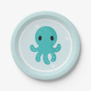 Under the Sea Birthday Party Paper Plate