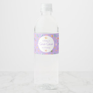 Under The Sea Birthday Water Bottle Label