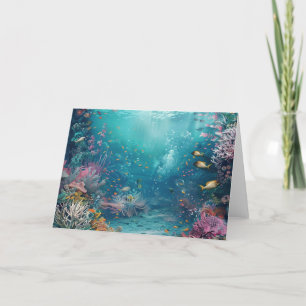 Under the Sea Blank Card