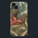Under the Sea iPhone 13 Case<br><div class="desc">Go underwater to explore the sea with all these different sea creatures. This vintage piece of art is a perfect addition to any sea anemone lovers. It captures sealife with starfishes, kelp, seaweed, and other sea creatures. Get your art print today on your product.</div>