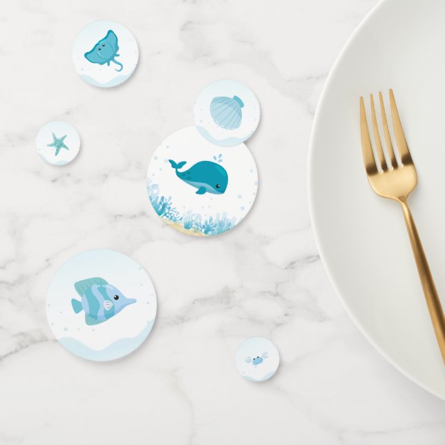 Under the sea  confetti (Group)