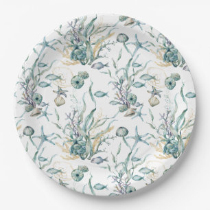 Under the Sea Coral Reef Paper Plates