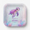 Under the sea cute turtle purple pink baby shower