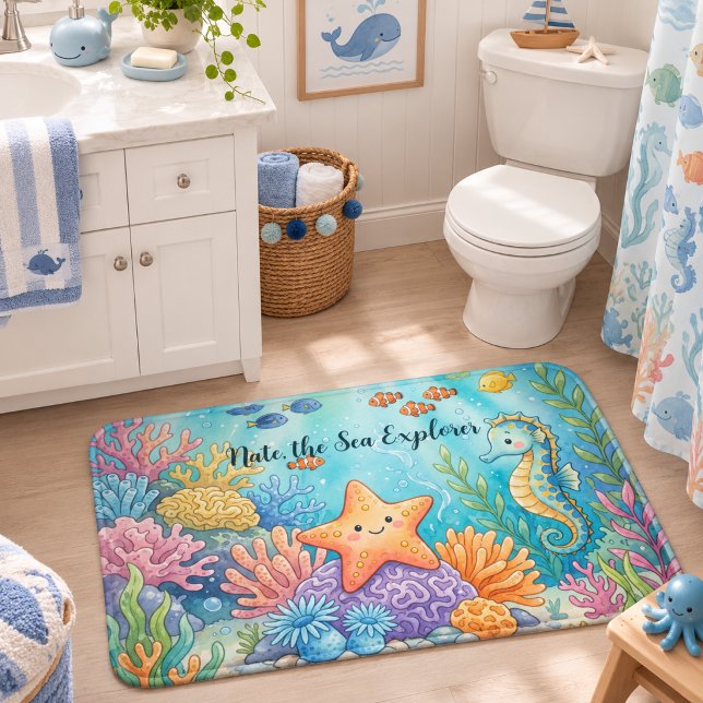 Under the Sea Explorers Bath Mat (Creator Uploaded)