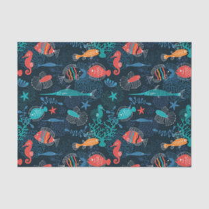 Under The Sea Fish Tissue Paper