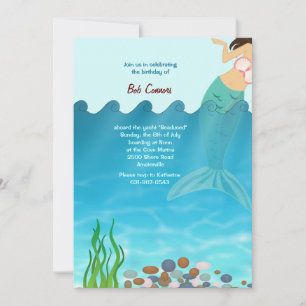 Under the Sea Invitation