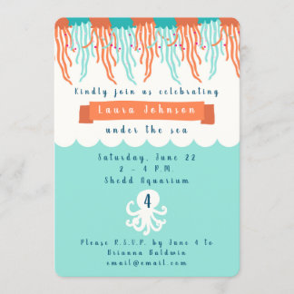 Under the Sea Invitation