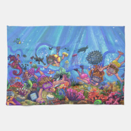 Under the Sea Kitchen Towel