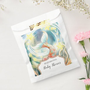Under the Sea Mermaid Baby Shower Favour Bag