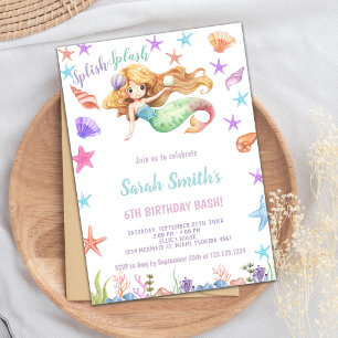 Under the sea Mermaid Cards