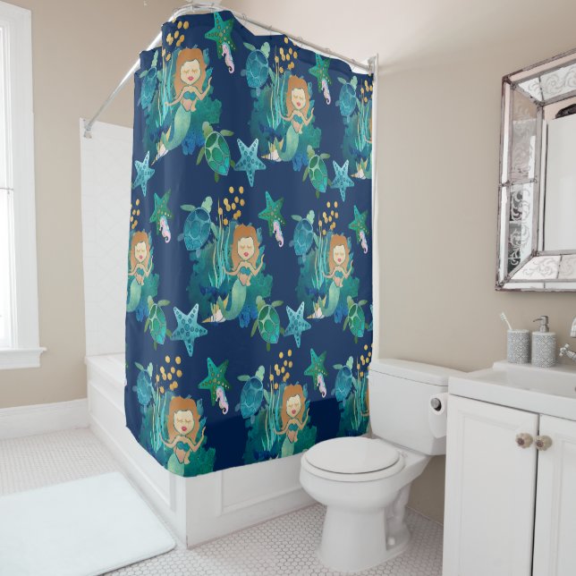 Under the Sea Mermaid Fantasy Blue (In Situ)