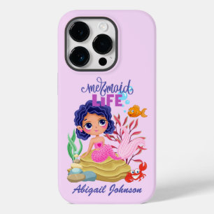 Under the Sea Mermaid Life Personalized Case-Mate iPhone 14 Pro Case