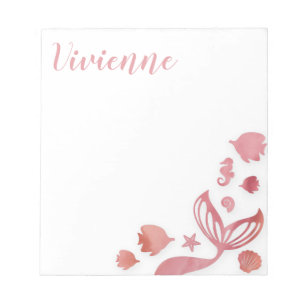 Under the Sea Mermaid Notepad