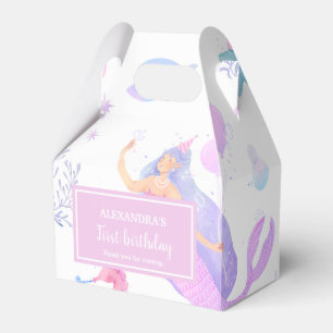Under the Sea Mermaid & Ocean Friends Girl Favor Box