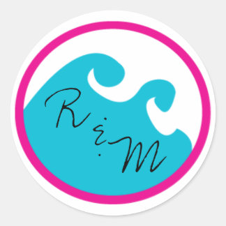 Under the Sea Monogram Sticker