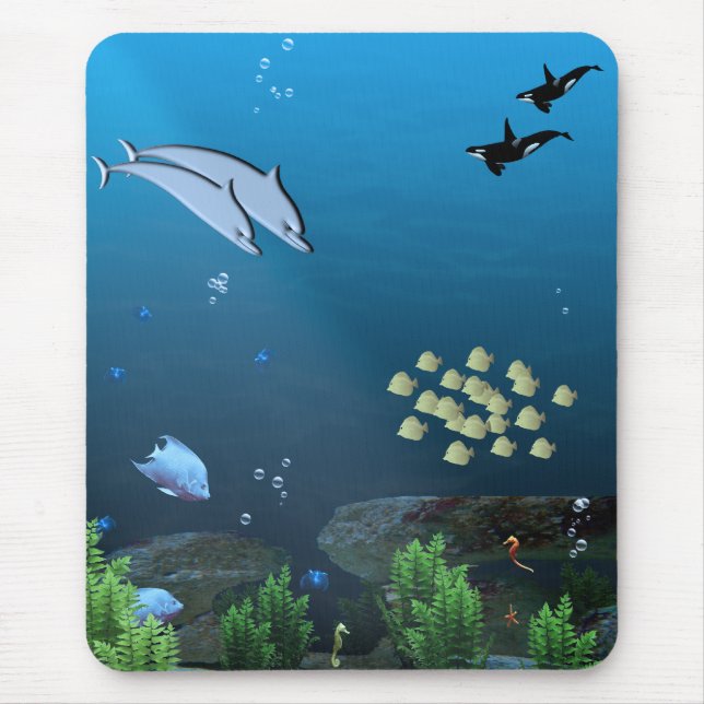 Under the Sea Mouse Pad (Front)