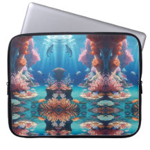 Under-The-Sea Neoprene Laptop Sleeve