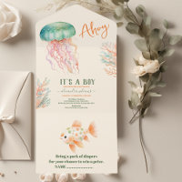 Under the Sea Ocean Animals Baby Shower 