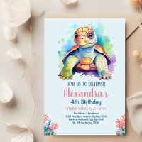 Under the Sea Ocean Animals Birthday