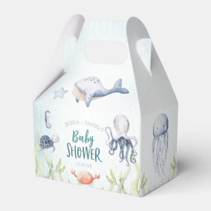 Under The Sea Ocean Baby Shower Favor Box