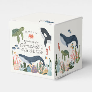 Under the Sea Ocean Baby Shower Favours Favor Box