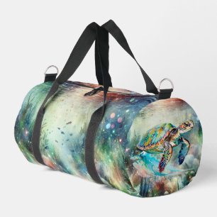 Under the Sea Ocean Small Duffel Duffle Bag