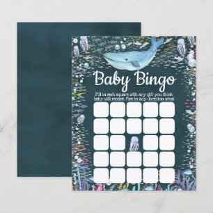 Under The Sea   Ocean Themed Baby Shower Bingo