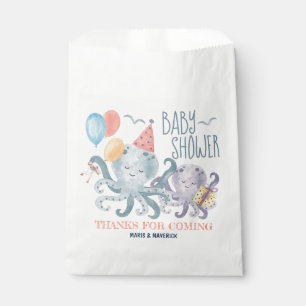 Under The Sea Octopus Baby Shower Thank You Favour Bag