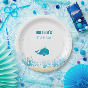 Under The Sea Oneder the sea Ocean Animals Paper Plate