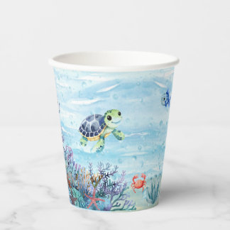 Under the Sea Paper Party Cups